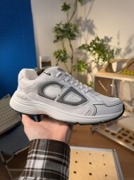 디올 B30 스니커즈 메쉬 테크니컬 패브릭 화이트