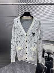 MLB 클래식 빈티지 캐주얼 니트 카디건