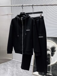 버버리 BURBERRY 클래식 로고 트레이닝 긴팔 팬츠 세트