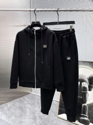 돌체앤가바나 Dolce & Gabbana 클래식 로고 트레이닝 긴팔 팬츠 세트