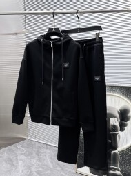 돌체앤가바나 Dolce & Gabbana 클래식 로고 트레이닝 긴팔 팬츠 세트