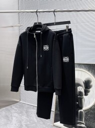 로에베 LOEWE 클래식 로고 트레이닝 긴팔 팬츠 세트