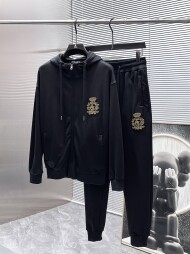 돌체앤가바나 Dolce & Gabbana 클래식 로고 트레이닝 긴팔 팬츠 세트