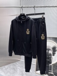 돌체앤가바나 Dolce & Gabbana 클래식 로고 트레이닝 긴팔 팬츠 세트