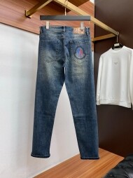 몽클레르 MONCLER 클래식 로고 빈티지 캐주얼 데님 팬츠