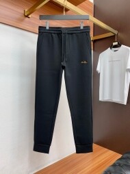 로로피아나 LORO PIANA 로고 모던 심플 캐주얼 기모 트레이닝 팬츠