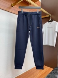 로로피아나 LORO PIANA 로고 모던 심플 캐주얼 기모 트레이닝 팬츠