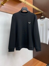 프라다 PRADA 로고 패션 클래식 캐주얼 크루넥 스웨트셔츠