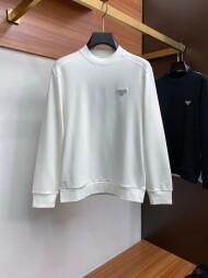프라다 PRADA 로고 패션 클래식 캐주얼 크루넥 스웨트셔츠