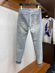 디올 DIOR 트렌디한 디자인 캐주얼 데님 팬츠