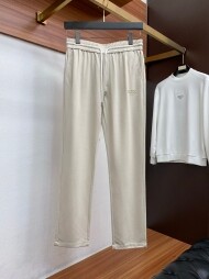 프라다 PRADA 모던 클래식 로고 캐주얼 팬츠