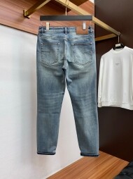 디올 DIOR 모던 클래식 로고 캐주얼 데님 팬츠