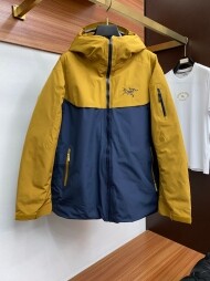 아크테릭스 ARC TERYX 클래식 로고 캐주얼 후드 패딩 바람막이 코트