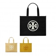 TORY BURCH 토리버치 148792 엘라 캔버스 쇼퍼백