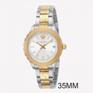 Versace 베르사체 Hellenyium 쿼츠 다이얼 여성용 시계 V12030015