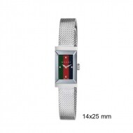 구찌 YA147510 G프레임 여성 메탈 쿼츠 스퀘어