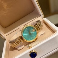 베르사체 Versace 클래식 로고 디자인 캐주얼 시계