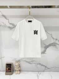 아미리 AMIRI 로고 패턴 모던 캐주얼 반팔 티