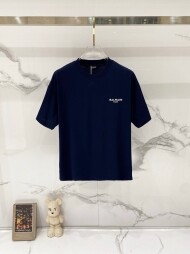 발망 BALMAIN 클래식 로고 캐주얼 반팔 티셔츠 남녀 공용