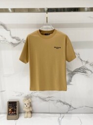발망 BALMAIN 클래식 로고 캐주얼 반팔 티셔츠 남녀 공용
