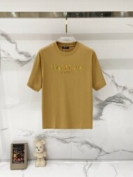 발망 BALMAIN 로고 패턴 디자인 트렌드 반팔 티셔츠 남녀 공용