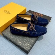 토즈 TODS 남성 콩화꽃 소사피구리 원판 파란색