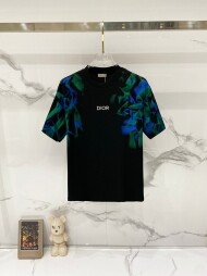 디올 DIOR 로고 클래식 디자인 캐주얼 반팔 티셔츠 남녀 공용