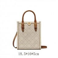 TORY BURCH 토리버치 미니 티 모노그램 토트 150217ivory