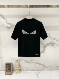 펜디 FENDI 모던 클래식 캐주얼 반팔 티셔츠 남녀 공용