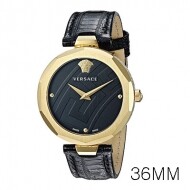 Versace 베르사체 Hellenyium 쿼츠 다이얼 여성용 시계 V17020017