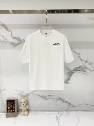 로에베 LOEWE 로고 클래식 디자인 캐주얼 반팔 티셔츠 남녀 공용