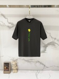 로에베 LOEWE 로고 트렌드 디자인 캐주얼 반팔 티셔츠 남녀 공용