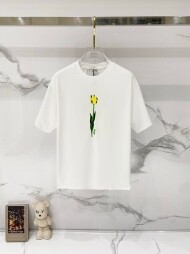 로에베 LOEWE 로고 트렌드 디자인 캐주얼 반팔 티셔츠 남녀 공용