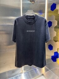지방시 Givenchy 루즈핏 워싱 헤짐 라운드 남녀 반팔 티