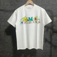 메종마르지엘라 Maison Margiela 이니셜 숫자 프린트 패션 라운드넥 남녀 반팔 티