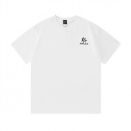 카일라스 KAILAS 클래식 자수 심플 순면 라운드 남녀 반팔 티