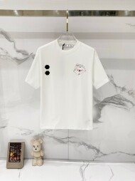 오프화이트 OFF WHITE 로고 패턴 트렌드 캐주얼 반팔 티셔츠 남녀 공용
