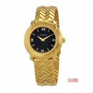 Versace 베르사체 Hellenyium 쿼츠 다이얼 여성용 시계 VAM050016