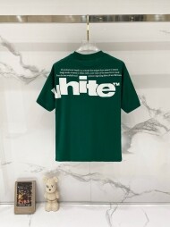 오프화이트 OFF WHITE 로고 패턴 트렌드 캐주얼 반팔 티셔츠 남녀 공용