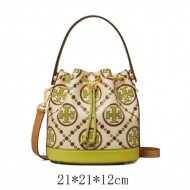 TORY BURCH 토리버치 145515lemon-300 T Monogram 토트 숄더백