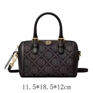 TORY BURCH 토리버치 티 모노그램 쁘띠 배럴 백 152131black