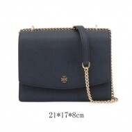 TORY BURCH 토리버치 에머슨 플랩 숄더백-블랙 78604black
