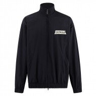 발렌시아가 BALENCIAGA 흰 바탕에 고무 날염 차이나 바람막이 코트