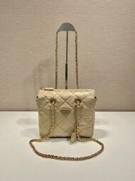 프라다 리나일론 체인 숄더백 1BG468