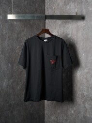 셀린느 CELINE 로고 클래식 심플 캐주얼 반팔 티셔츠 남녀 공용