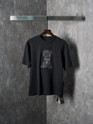 펜디 FENDI 로고 클래식 심플 캐주얼 반팔 티셔츠 남녀 공용