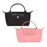 롱샴 르 플리아쥬 미니 탑핸들 파우치 코스메틱 3417919