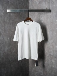 펜디 FENDI 로고 클래식 심플 캐주얼 반팔 티셔츠 남녀 공용