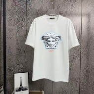 베르사체 Versace 클래식 로고 패턴 캐주얼 반팔 티셔츠 남녀 공용