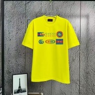 구찌 GUCCI 클래식 로고 패턴 캐주얼 반팔 티셔츠 남녀 공용